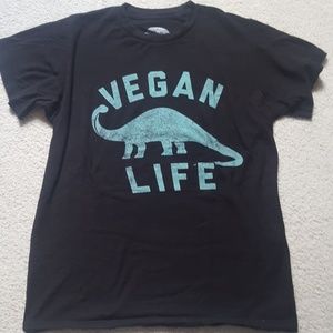 Vegan Life Dinosaur Shirt